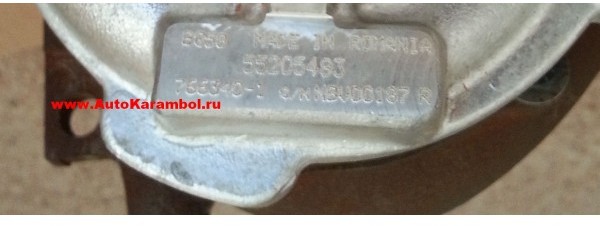 Турбокомпрессор 773720-5001S (Saab 9-3 II 1.9 TiD)
